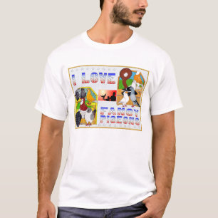 T-shirt J'aime les pigeons de fantaisie !