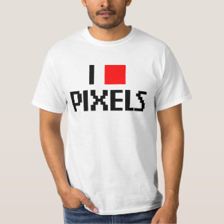 T-shirt J'aime les pixels