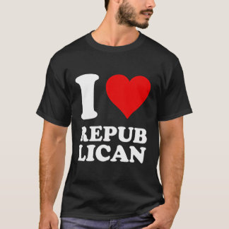 T-shirt J'aime les républicains