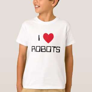 T-shirt J'aime les robots