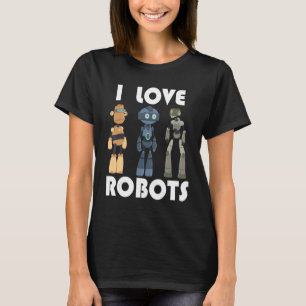 T-shirt J'aime les robots