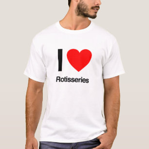 T-shirt j'aime les rotisseries