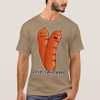 T-shirt J'Aime Les Saucisses