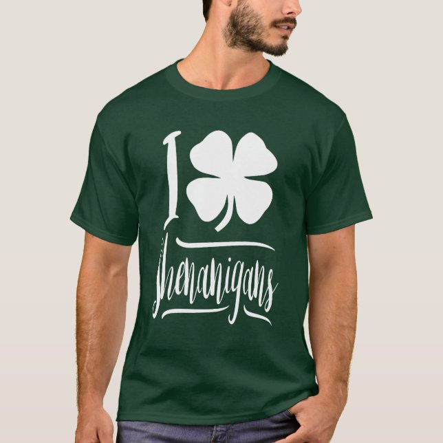 T-shirt J'Aime Les Shenanigans (Devant)