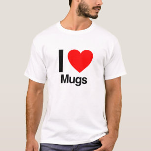 T-shirt j'aime les tasses