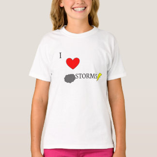 T-shirt J'aime les tempêtes