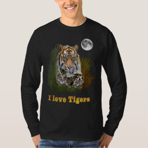 T-shirt J'aime les tigres