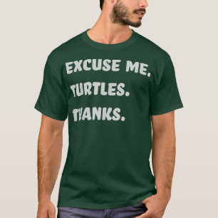 T-shirt J'aime les tortues m'infliger des tortues Merci J'