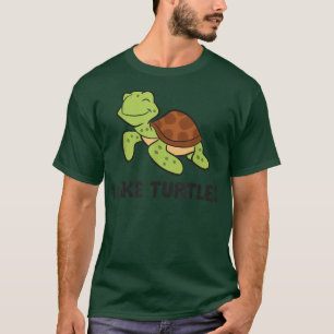 T-shirt J'Aime Les Tortues Océan Cute Sea Turtle