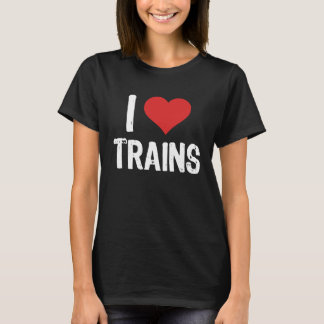 T-shirt J'aime les trains