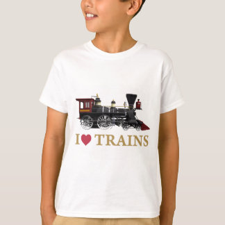 T-shirt J'aime les trains