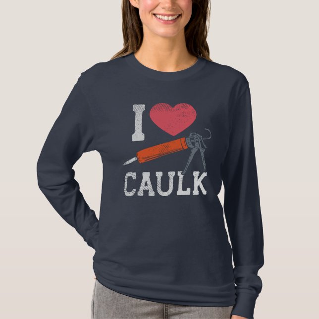 T-shirt J'Aime Les Travailleurs De La Construction Couteus (Devant)