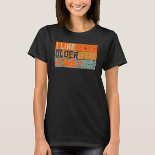 T-shirt J'Aime Les Vêtements Femmes Âgées