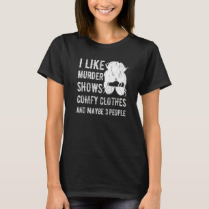 T-shirt J'Aime Les Vidéos De Meurtre Comfy Les Vêtements E