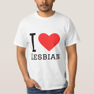 T-shirt J'aime lesbienne