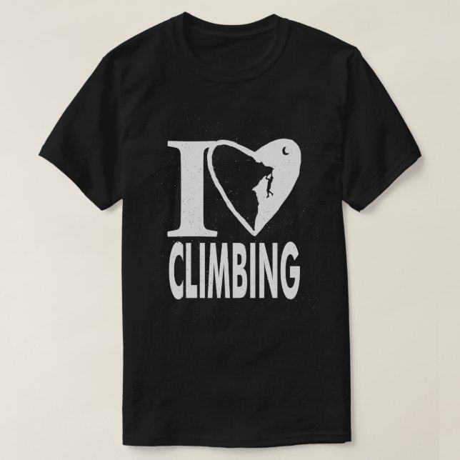 T-shirt J'aime l'Escalade (Design devant)