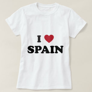 T-shirt J'aime l'Espagne
