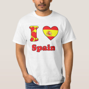 T-shirt J'aime l'Espagne