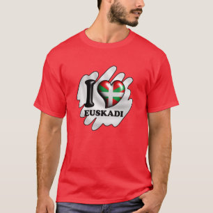 T-shirt j'aime l'euskadi