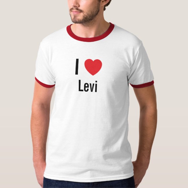 T-shirt J'aime Levi (Devant)