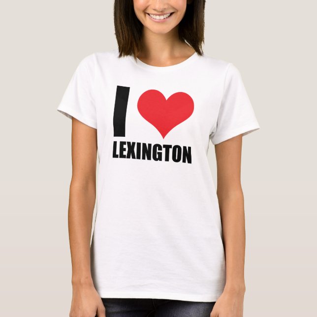 T-shirt J'aime Lexington (Devant)