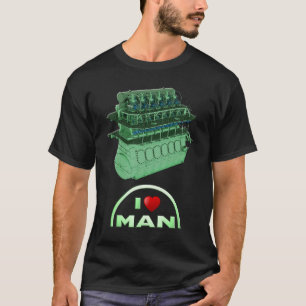 T-shirt J'aime l'HOMME - noir