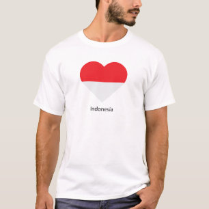 T-shirt J'aime l'Indonésie
