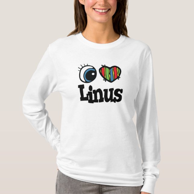 T-shirt J'aime Linus (Devant)