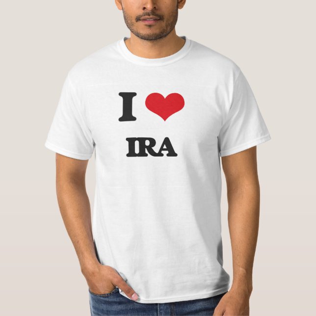 T-shirt J'aime l'IRA (Devant)