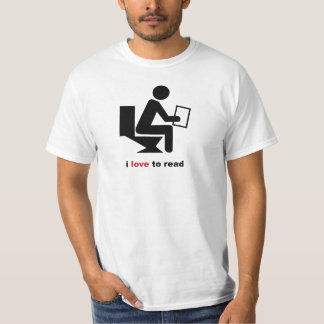T-shirt J'aime lire la chemise