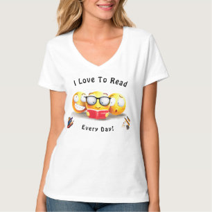 T-shirt J'Aime Lire Lecteur De Livres