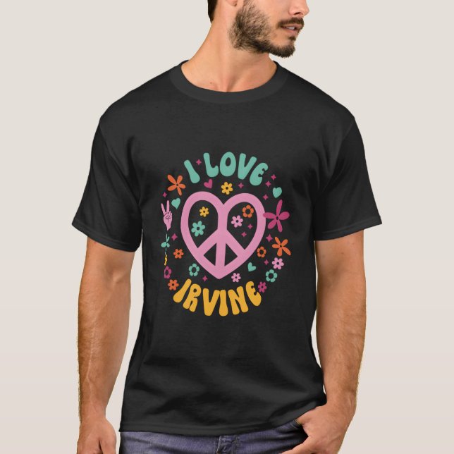 T-shirt J'Aime L'Irvine (Devant)