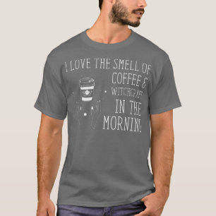 T-shirt J'Aime L'Odeur De Café Witchcraft Hallow