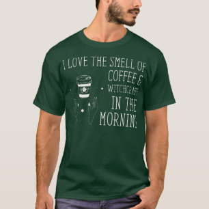 T-shirt J'Aime L'Odeur De Café Witchcraft Hallow
