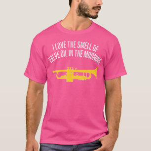 T-shirt J'Aime L'Odeur De L'Huile De Valve Le Matin - Amus