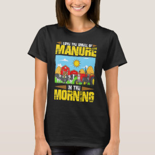 T-shirt J'Aime L'Odeur Du Fumier Du Matin C