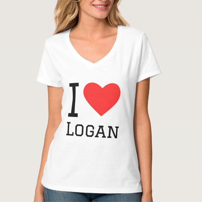 T-shirt J'aime Logan (Devant)