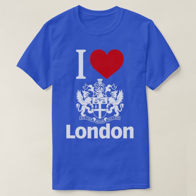 T-shirt J'aime Londres (Design devant)