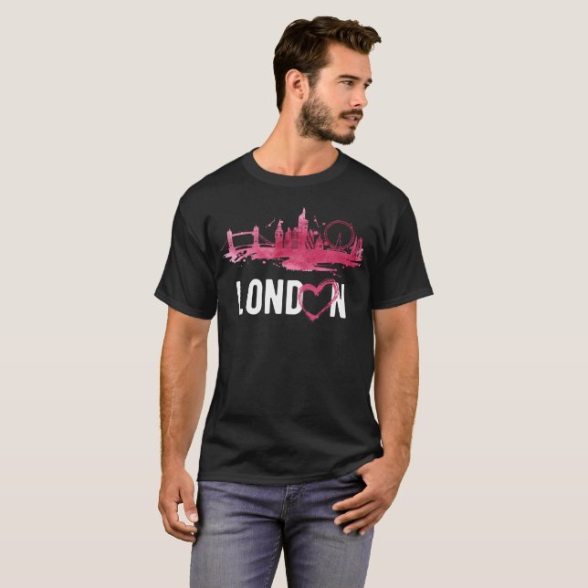T-shirt J'aime Londres (Devant entier)
