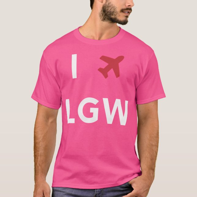 T-shirt J'Aime Londres Gatwick Lgw (Devant)