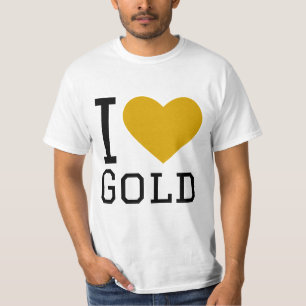 T-shirt J'aime l'or