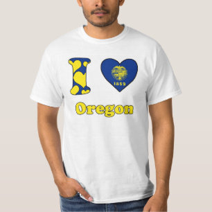 T-shirt J'aime l'Oregon