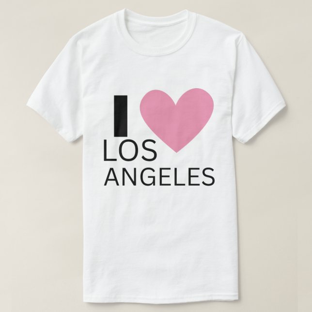 T-shirt J'aime Los Angeles (Design devant)
