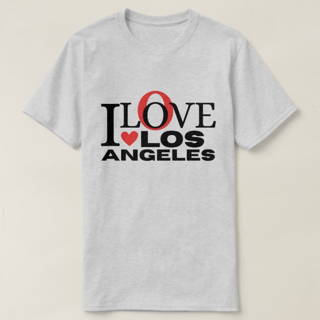 T-shirt J'aime Los Angeles (Design devant)