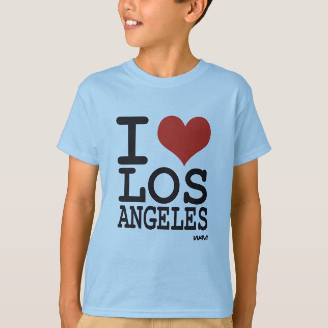 T-shirt J'aime Los Angeles - LA (Devant)