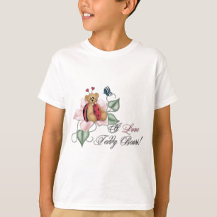 T-shirt J'Aime L'Ours De Bogue Nounours