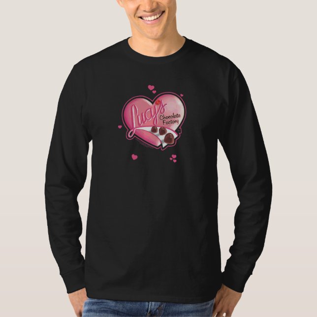 T-shirt J'Aime Lucy Chocolate Smudges (Devant)