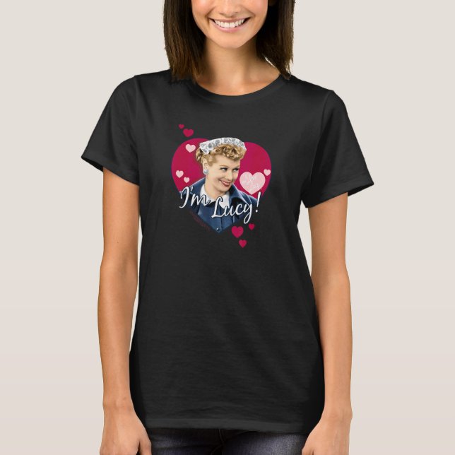 T-shirt J'aime Lucy Je suis Lucy (Devant)