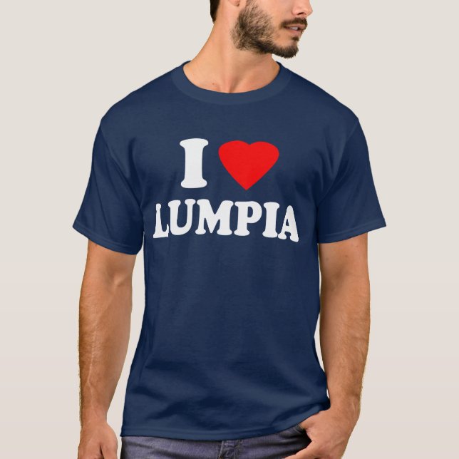T-shirt J'aime Lumpia (Devant)