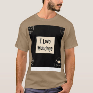 T-shirt J'aime lundi